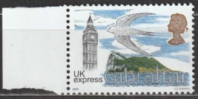 2003. Gibraltár, UK Expressz (3 GBP) ívszéli bélyeg