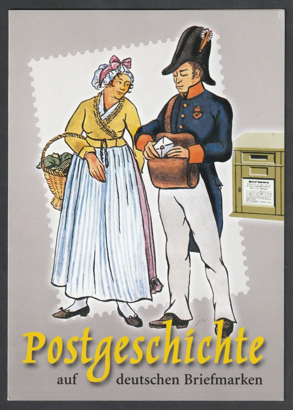 1994. Németország, Postatörténet német bélyegeken bélyegfüzet