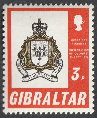 1971. Gibraltár, Gibraltári ezred