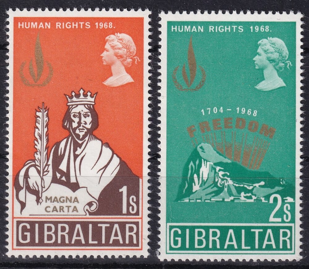 1968. Gibraltár, Az emberi jogok nemzetközi éve sor