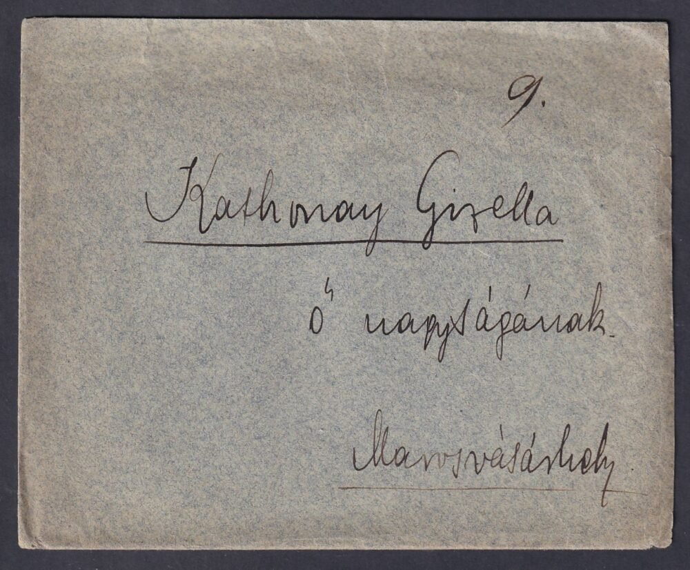 1889. Déva, Marosvásárhelyre feladott levél - Image 2