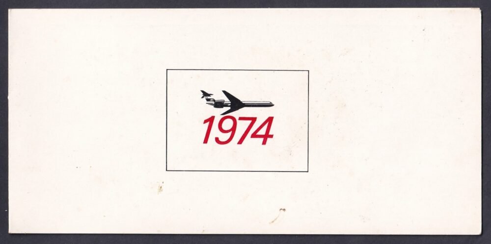 1974, NDK Légiposta emléklap
