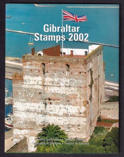 2002. Gibraltár,  Bélyegek