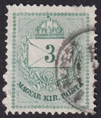 1874. 3 kr, /A/