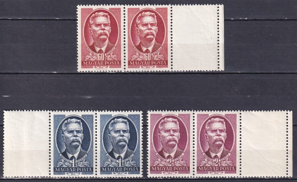 1951. Maxim Gorkij sor párokban, üres mezős