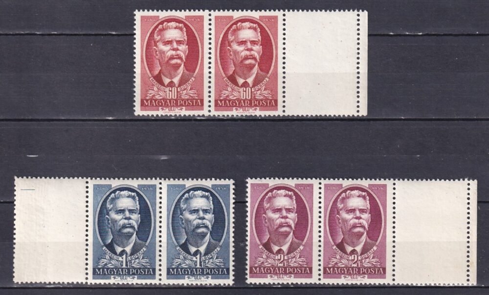 1951. Maxim Gorkij sor párokban, üres mezős