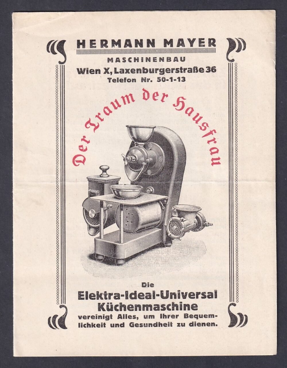 Német nyelvű használati útmutató (1945 -etőtti)