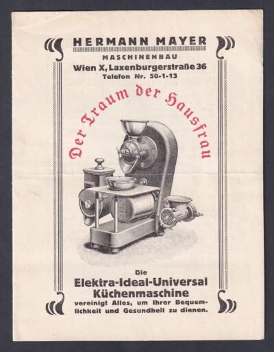 Német nyelvű használati útmutató (1945 -etőtti)