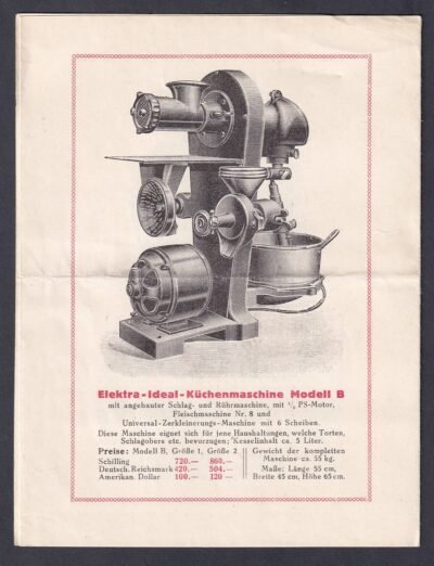 Német nyelvű használati útmutató (1945 -etőtti) - Image 2