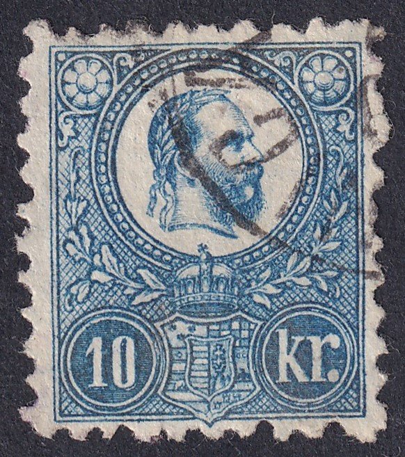 1871. Réznyomat 10 kr