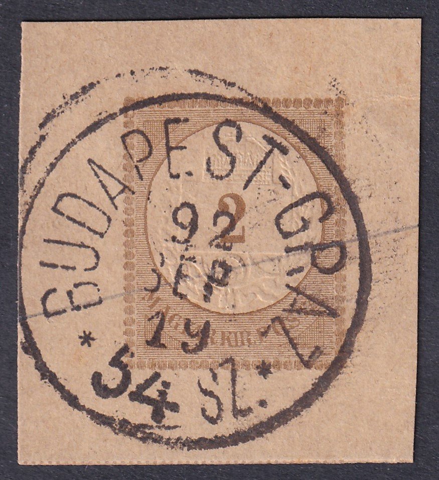 BUDAPEST-GRAZ/54SZ. mozgóposta bélyegzés