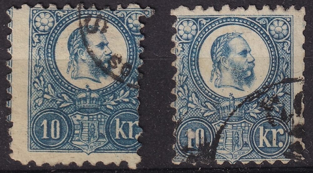 1871. Réznyomat 10kr