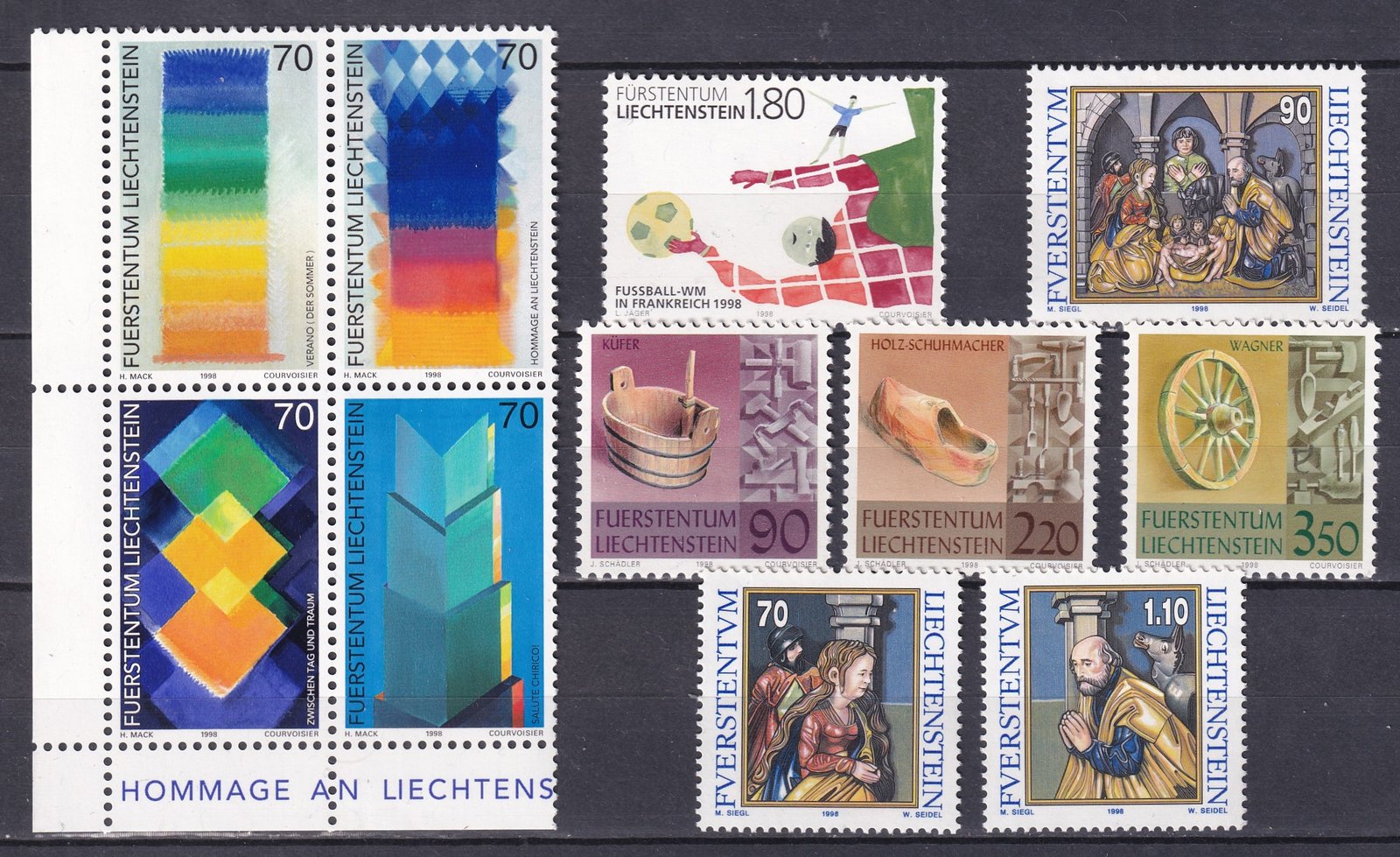 Liechtenstein, névérték: 13,9 CHF