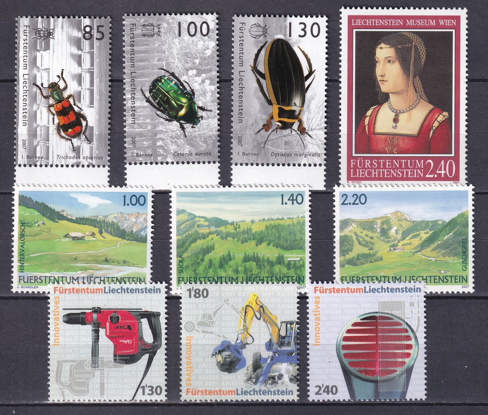 Liechtenstein, névérték: 15,65 CHF