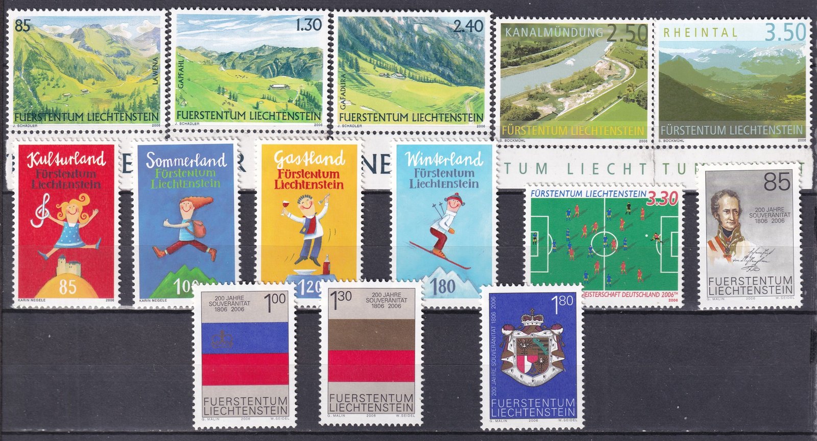 Liechtenstein, névérték: 23,65 CHF