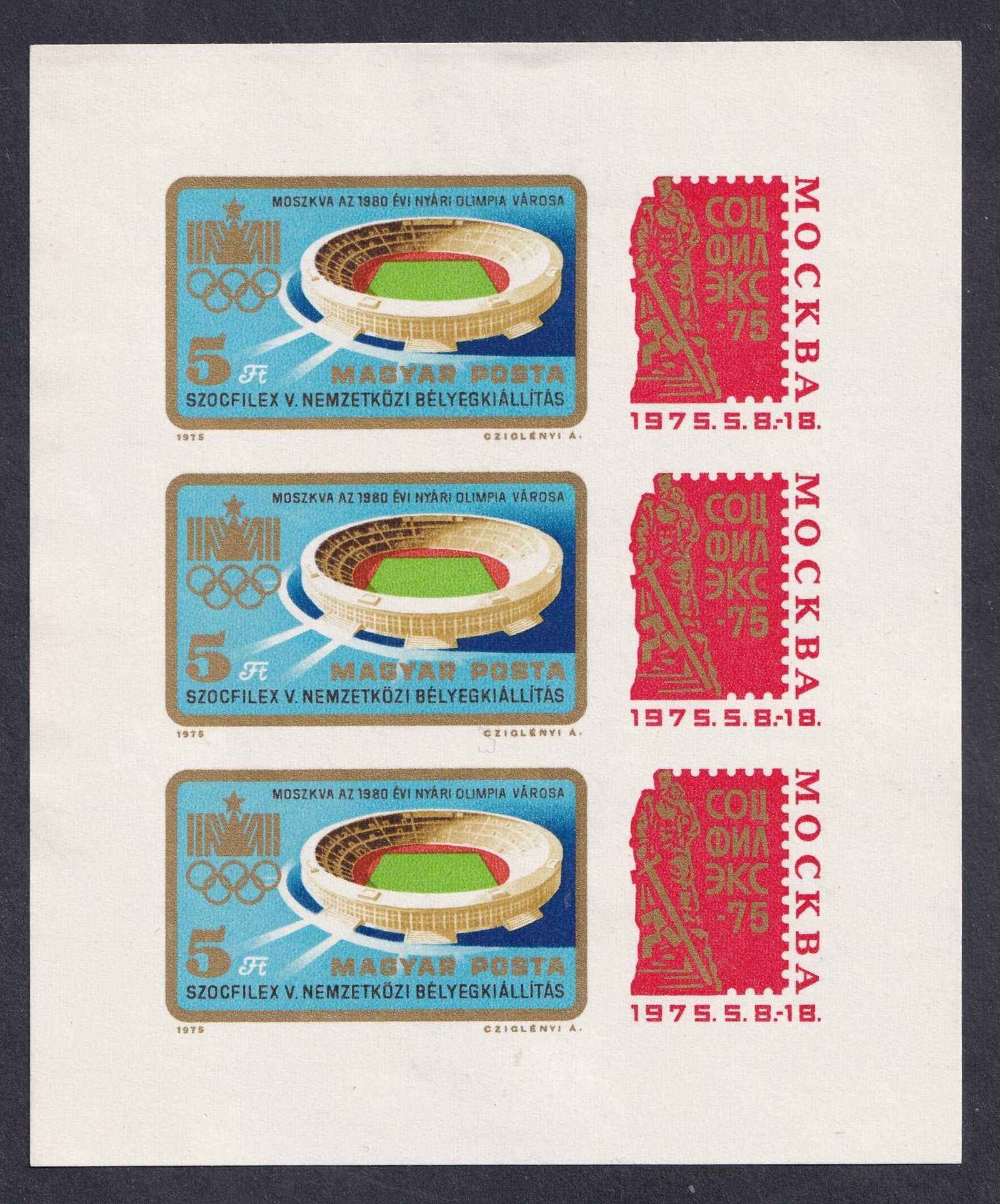 1975. Szocfilex I. vágott kiív