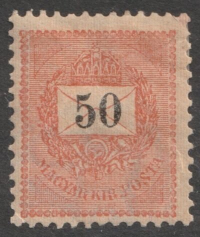 1899. 50 kr sarok törés megrősítve, (így is ritka darab)