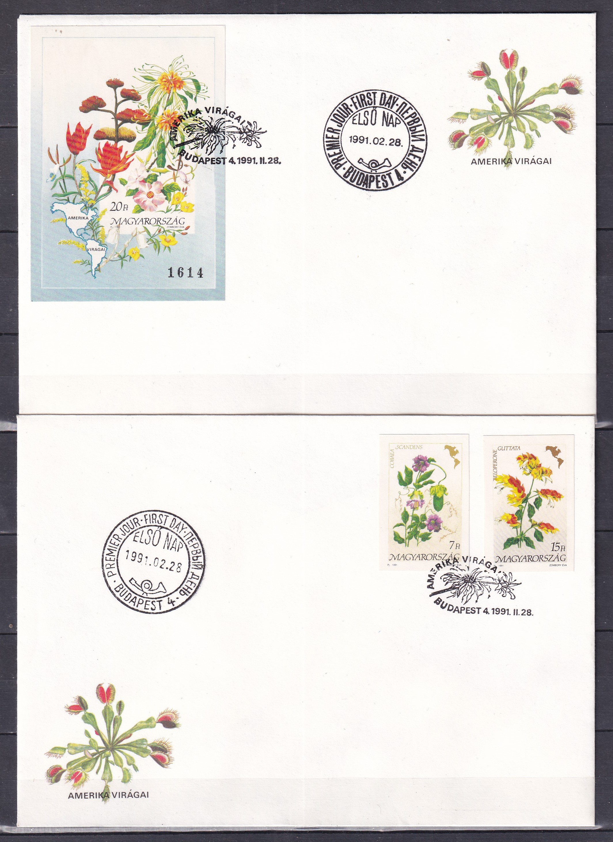 IMG_20260616_0010 1991. Földrészek virágai II. vágott sor FDC
