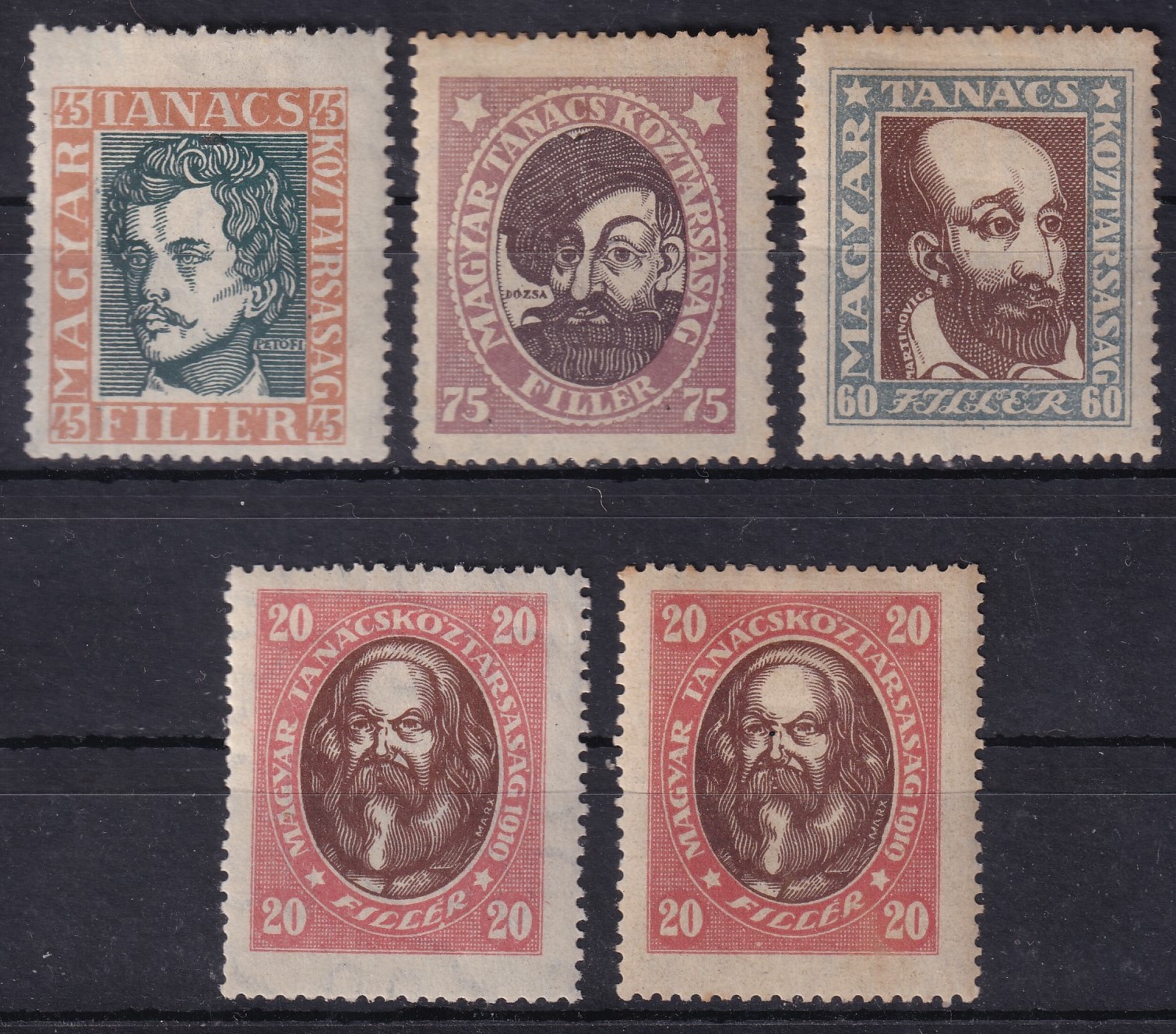 IMG_20260202_0003 1919. Magyar Tanácsköztársaság arcképei