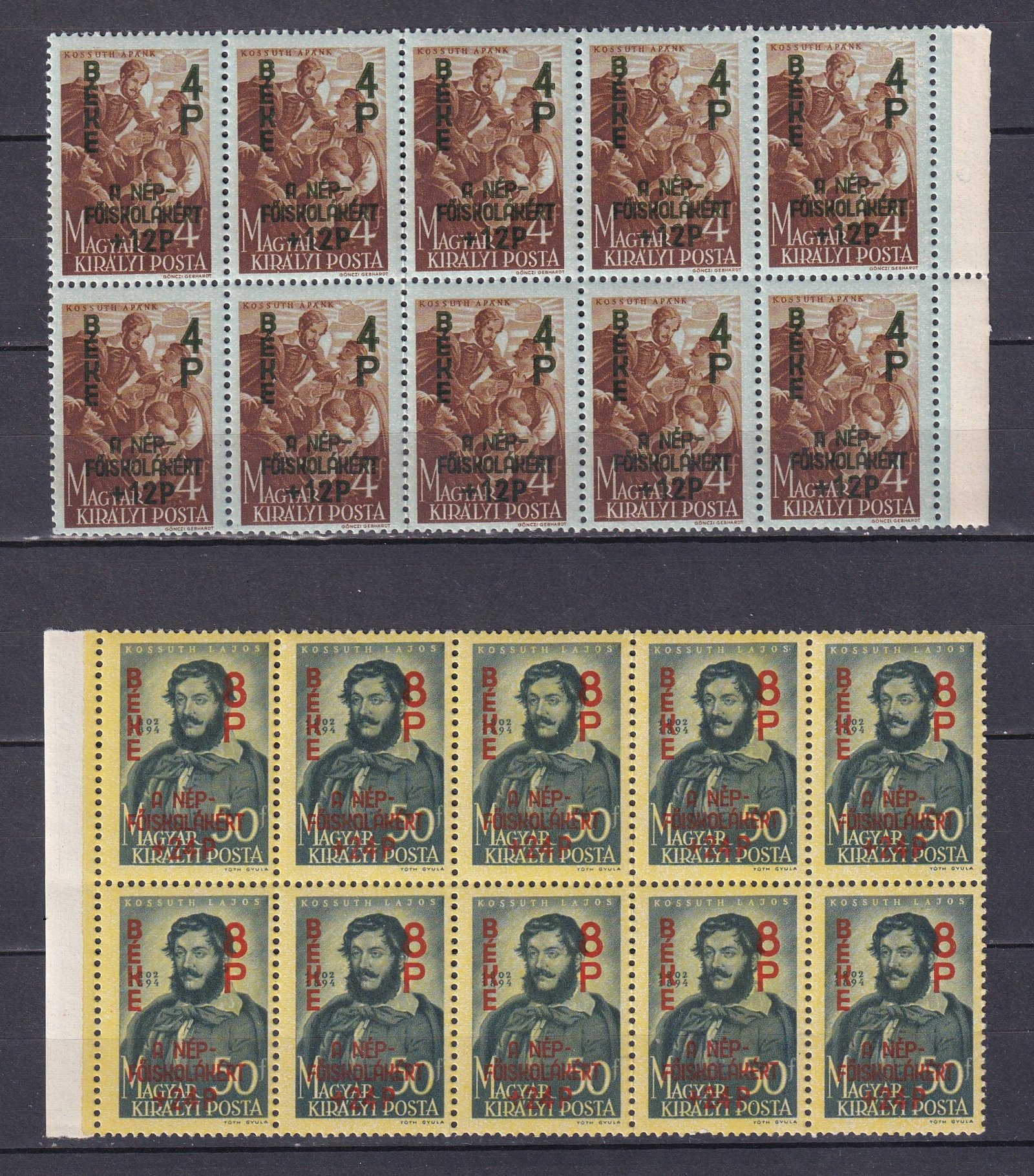 1945. Béke I. tízes tömb sor