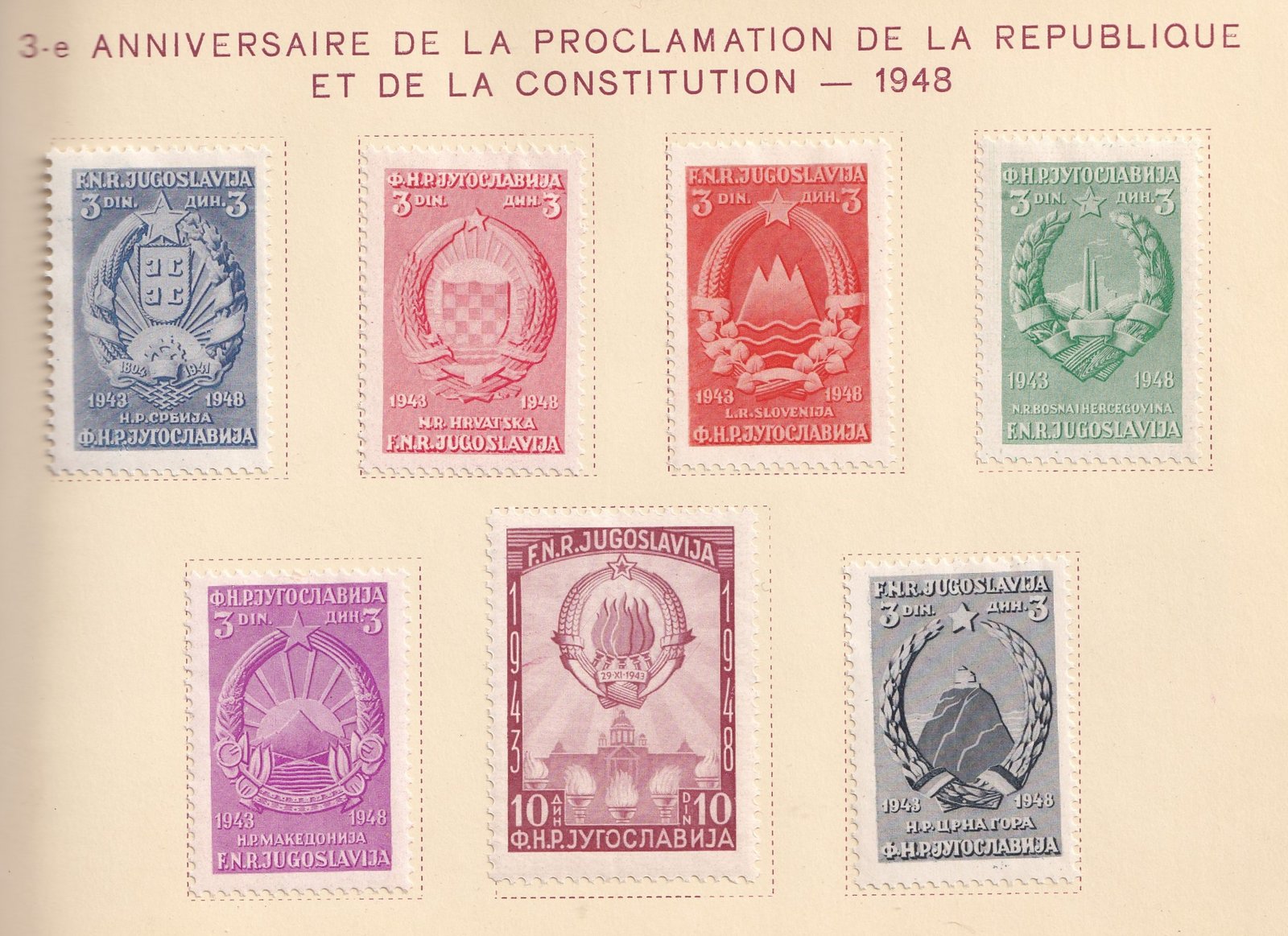 Jugoszlávia, miniszteri album, nagyon magas katalógus értékkel!