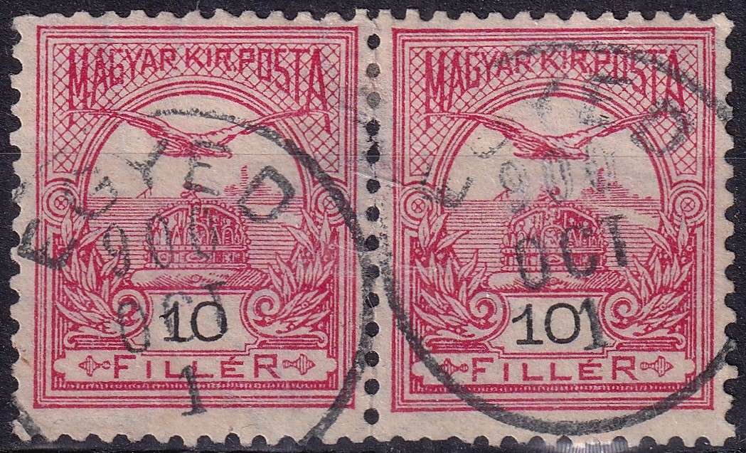 1900. Turul 10 f pár csillagidommal - EGYED