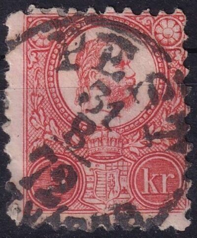1871. Réznyomat 5kr PESTH