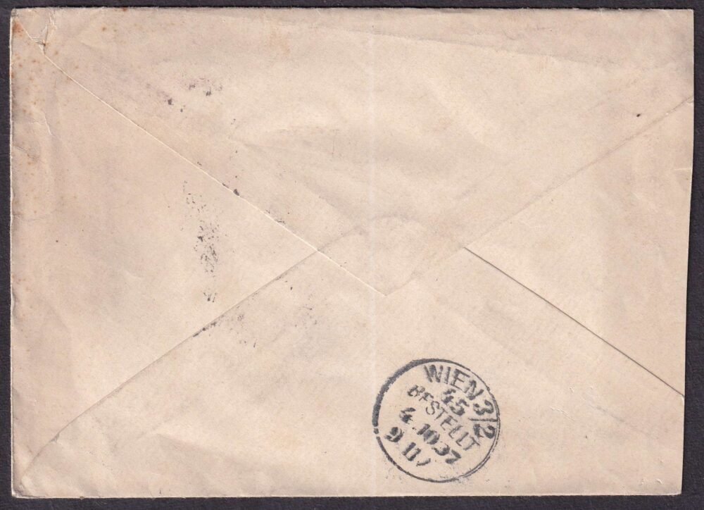 1897. POZSONY, Bécsbe feladott levél - Image 2