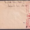 1941. Budapest, Külföldre feladott cenzúrázott boríték