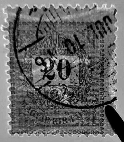 1889. 20kr /E/ B3 vízjel állással - Image 2