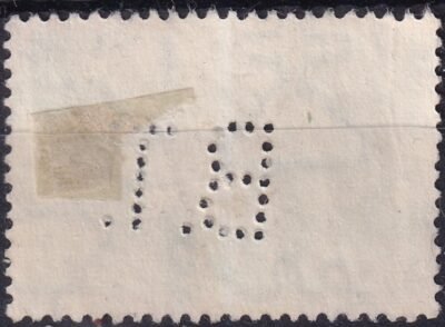*B.T.* perfin bélyeg (Lente B66) - Image 2