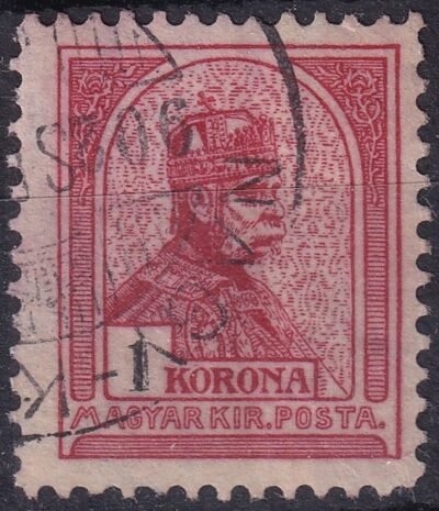 1900. 1 K /83B/ 11, 1/2 sorfogazással