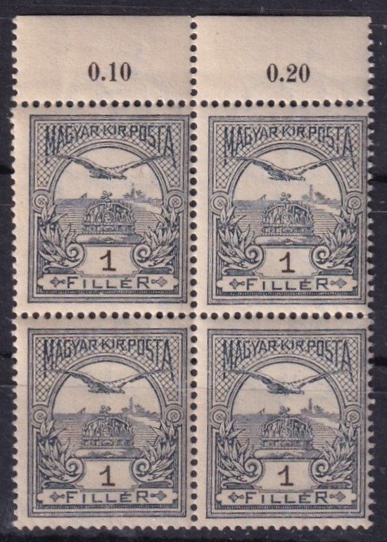 1906. 1f ívszéli négyestömb