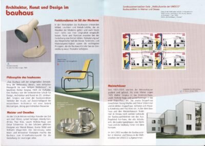 2004. BAUHAUS az UNESCO Világörökség része emléklap - Image 3