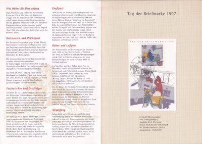 1997. Bélyegnapi emléklap - Image 3