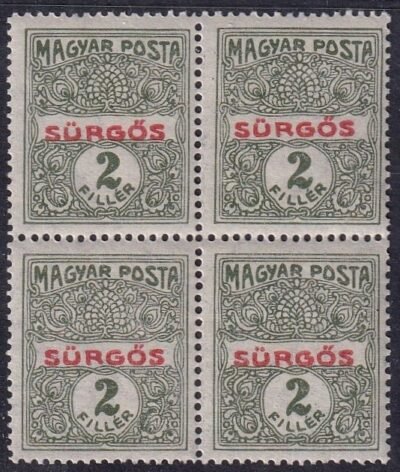 1919. Sürgős négyestömb
