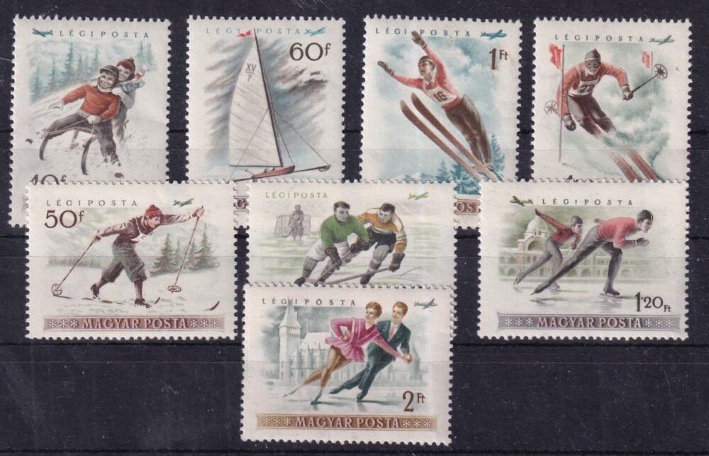 1955. Téli sport sor
