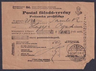 2 db Postai Feladóvény - Image 4
