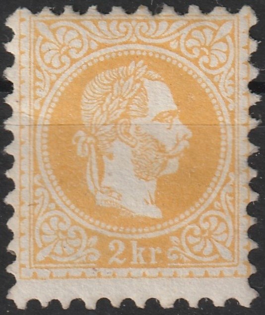 1874/84. Ausztria 2kr finomnyomat