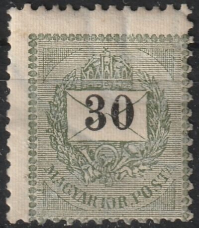 1898. 30kr /E/ postatiszta