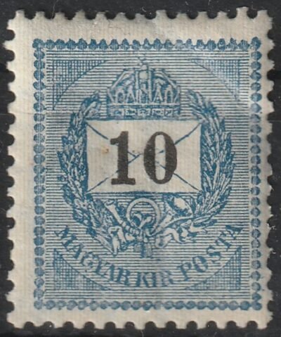 1898. 10kr, /E/