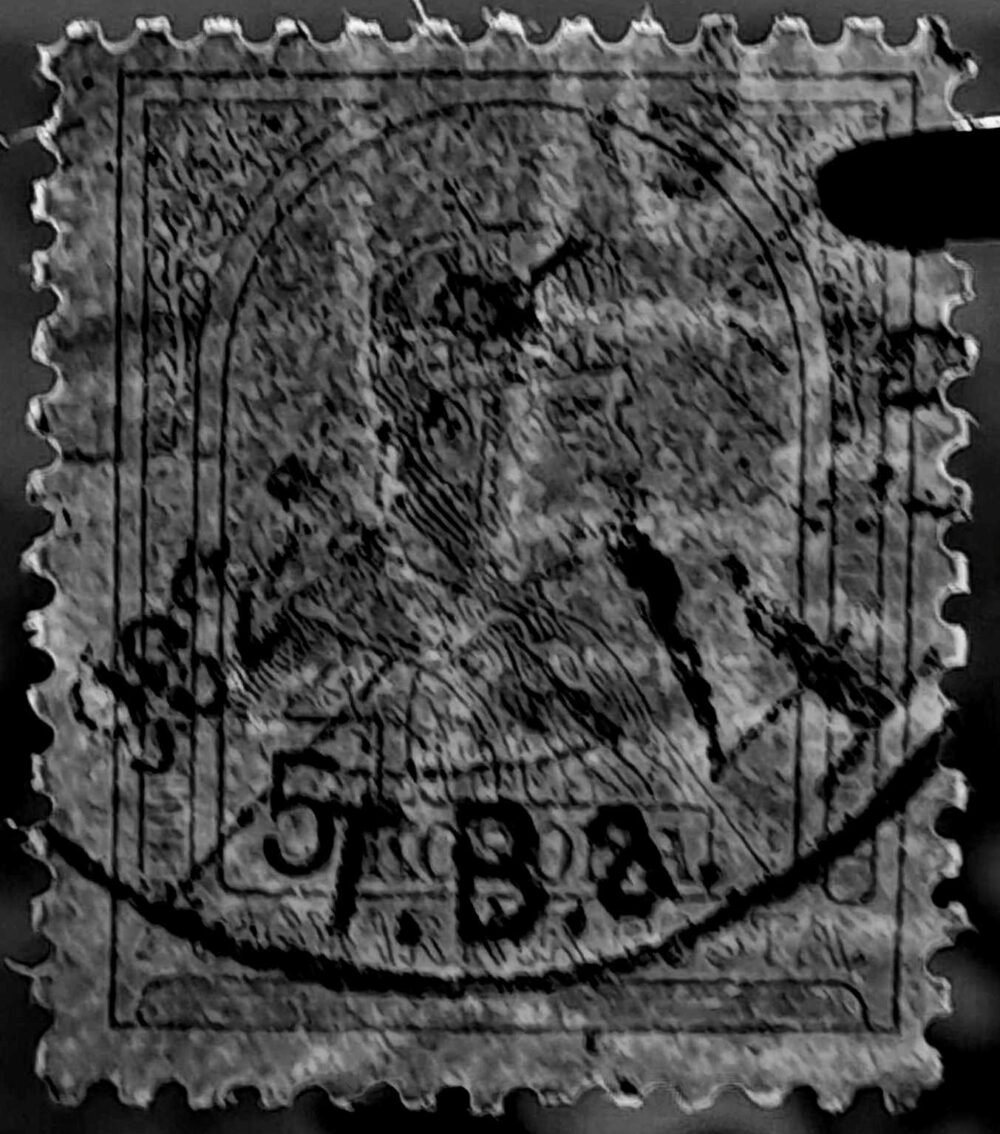 1900 Turul koronás címletek, 3 és 5 koronás jobbra dölő vízjel állással! (min. 28 000)