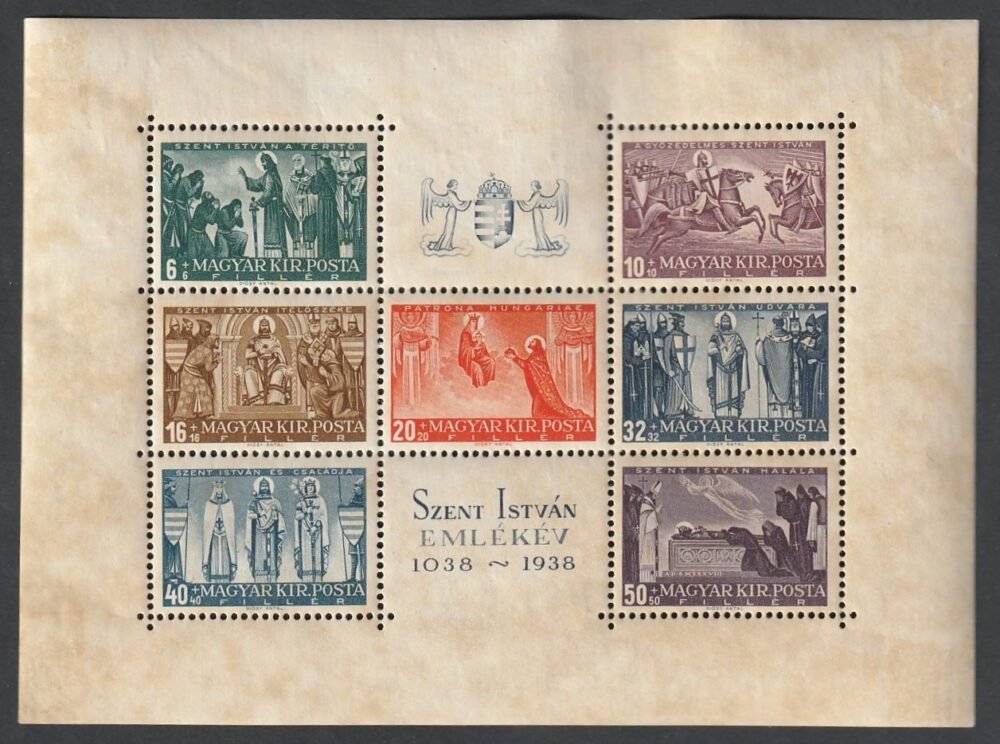 1938. Szent István blokk