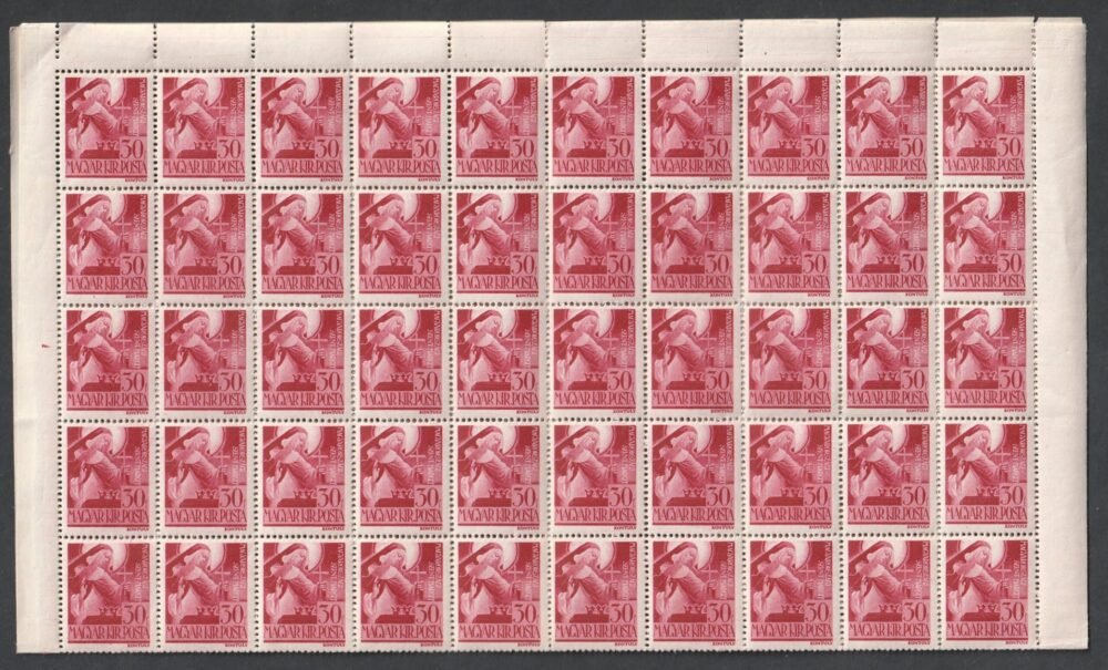 1 944. Szent Margit, teljes forgalmi sor (minden ívszél meg van) - Image 2