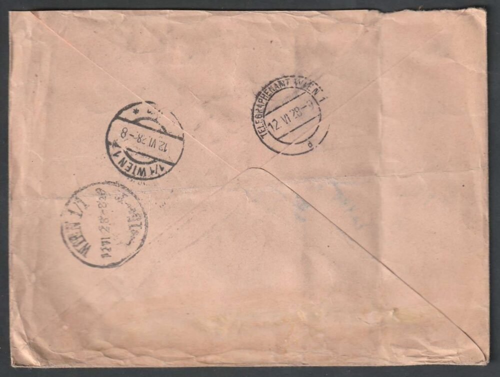 1923. Bécsbe feladott expressz levél - Image 2