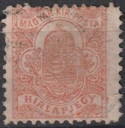 1908. Hírlapbélyeg, privát fogazással