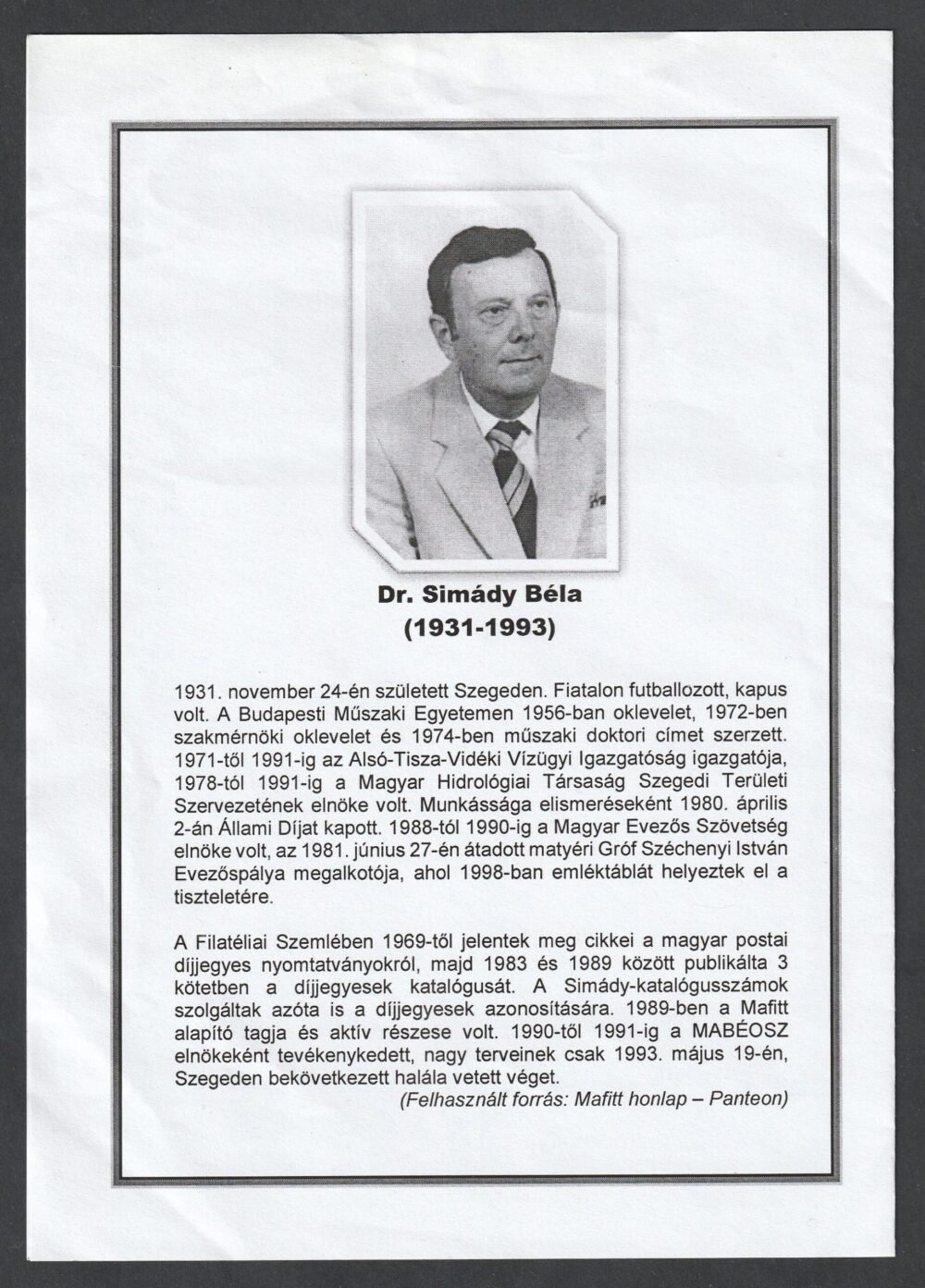 2021. XIV. IBK találkozó emlékív és emléklap - Image 2