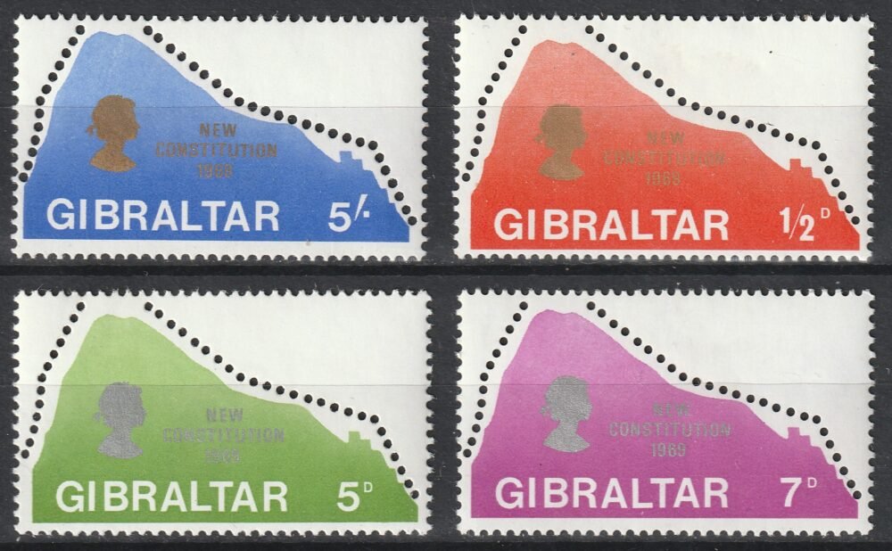 Gibraltár 1969. évi új alkotmány sor