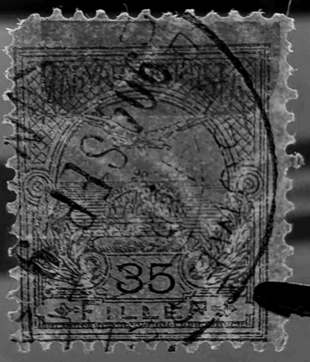 1900. 35 f csillagidom vízjellel - Image 2