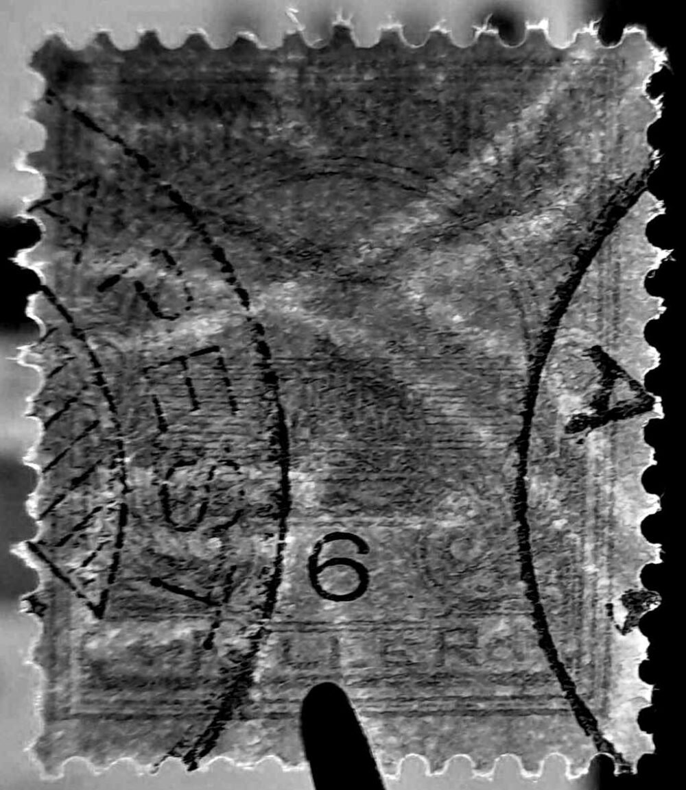 1906. 6 f sárgásolaj, csillagidomvízjellel - Image 2